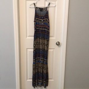 Papillon Printed Maxi Dress